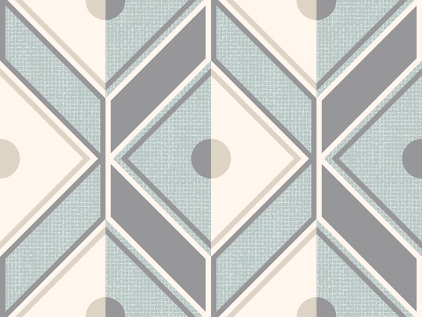 Retro Diamond muted grey