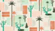 palm springs geometric escape emerald
