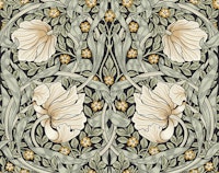 Pimpernel in Pompeii - Arts and Crafts wallpaper
