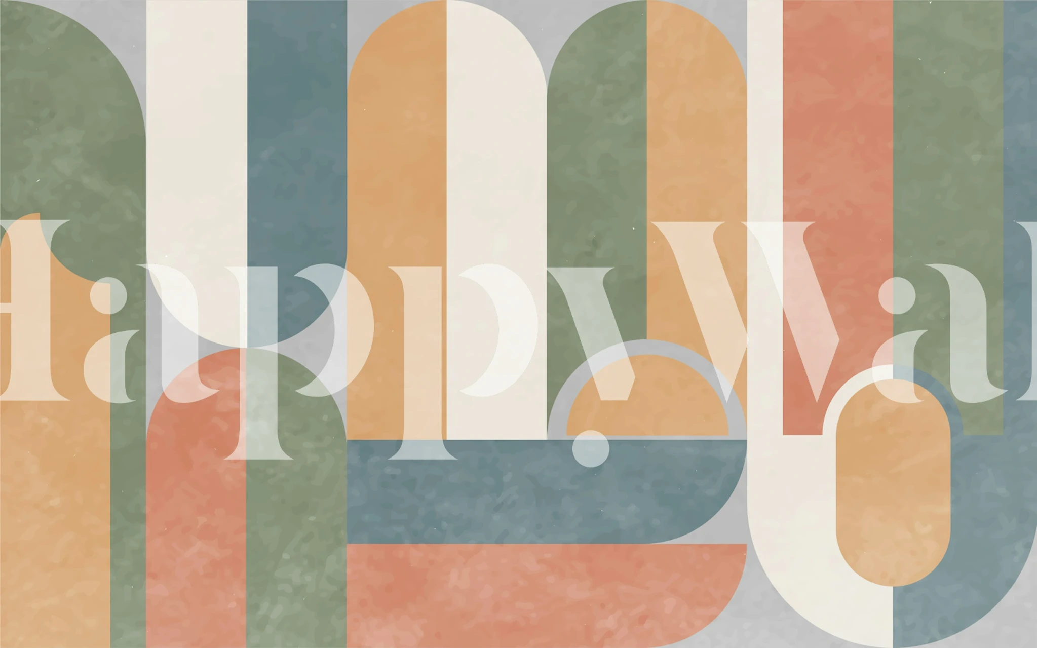 Timeless Arch Design wallpaper in a room