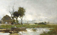 Country River Landscape tapete