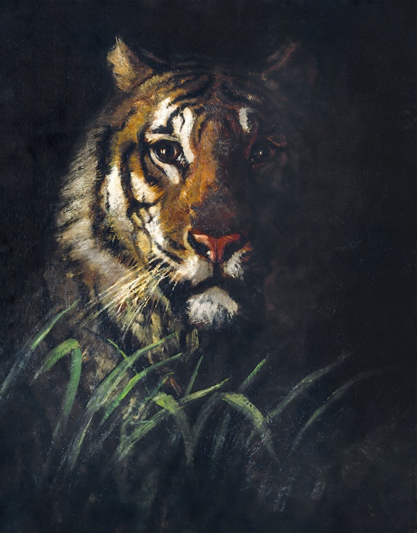 Guardian Tiger Fine Art
