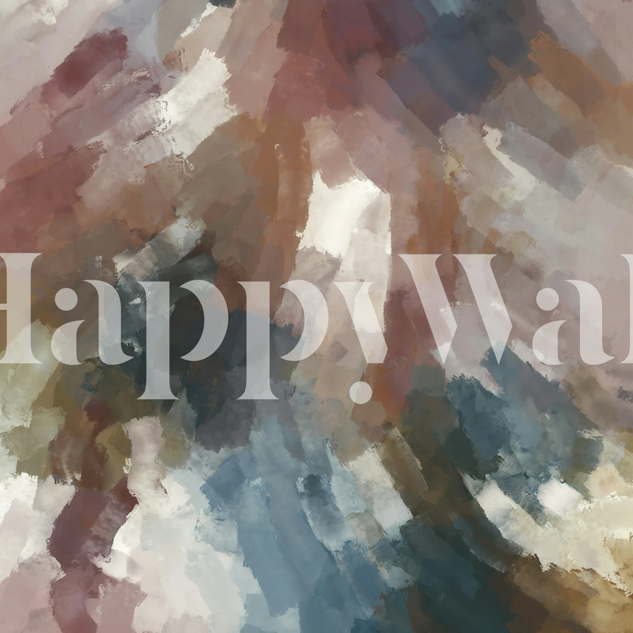 Rustic Brush Blend wallpaper in a room