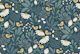 boho garden - dark background