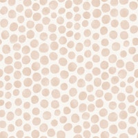 Peachy pink watercolor polka dots tapet