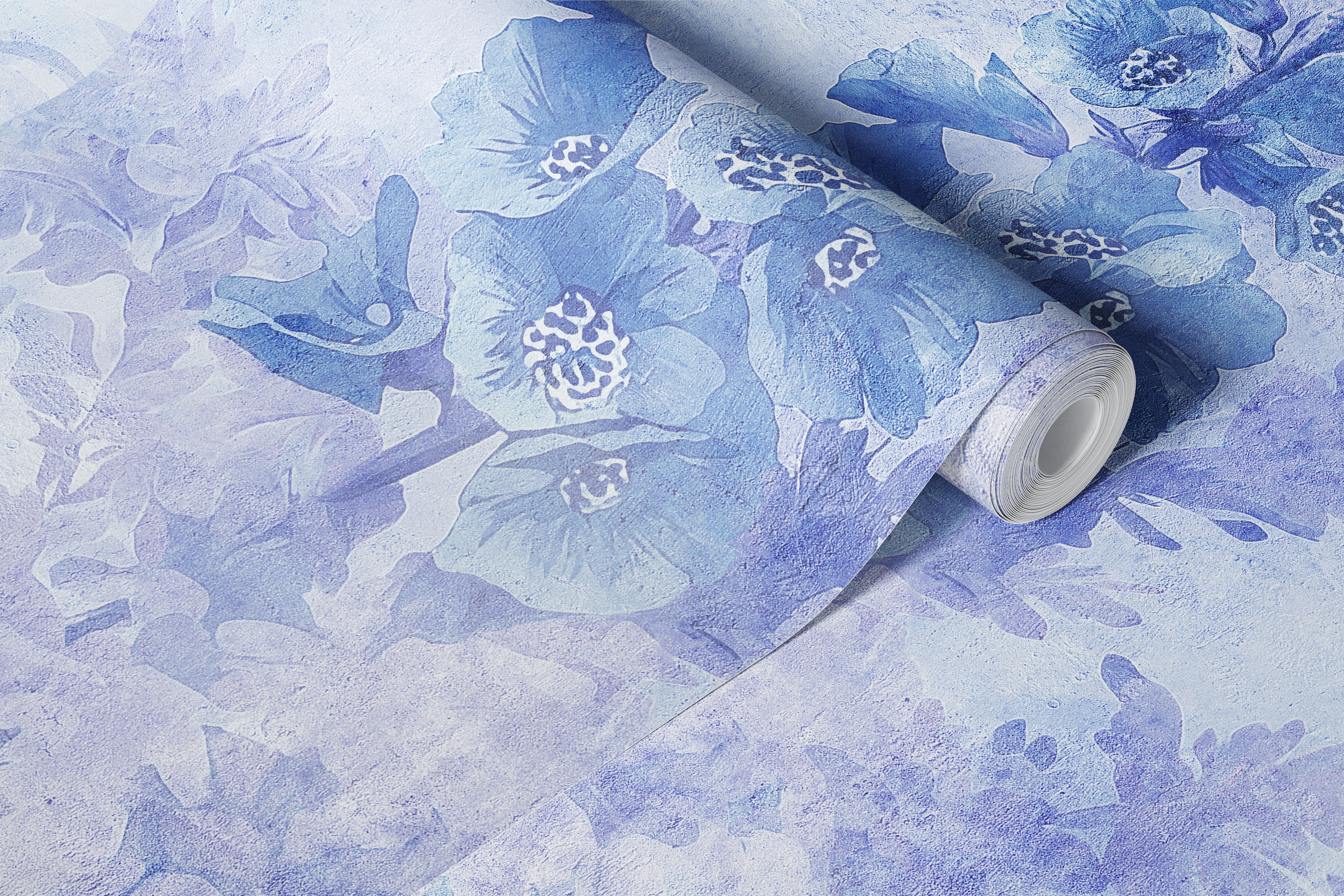 Dreamy Blue Foxgloves tapeta u sobi