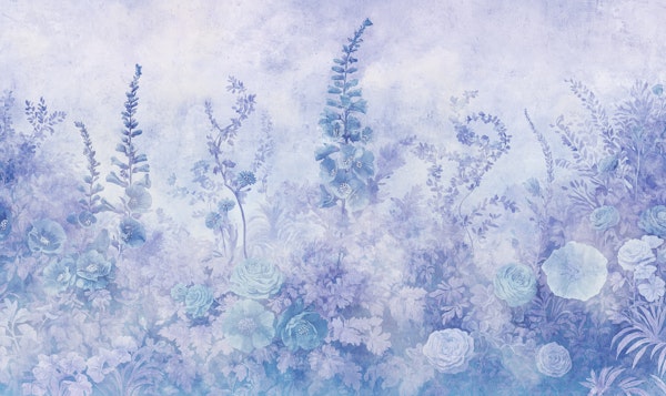 Dreamy Blue Foxgloves