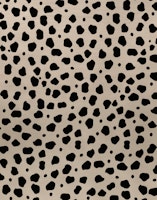 Cheetah Animal Tan Black 2 behang