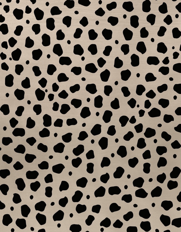 Cheetah Animal Tan Black 2