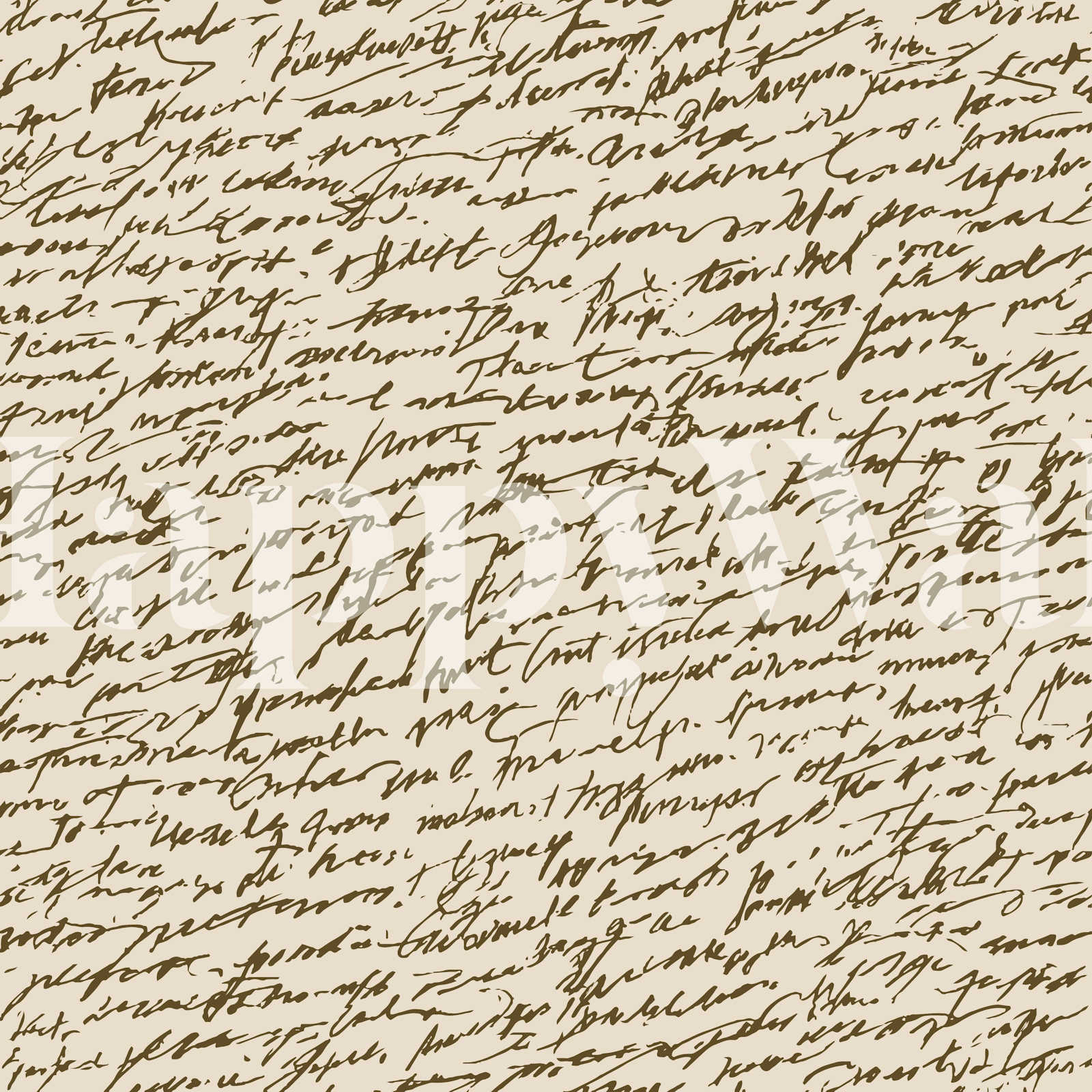 Timeless Script Elegance Wallpaper | Happywall.com