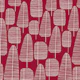 Mid Century Trees Red