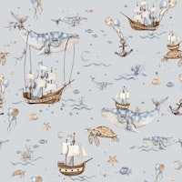 Magic Ocean blue wallpaper