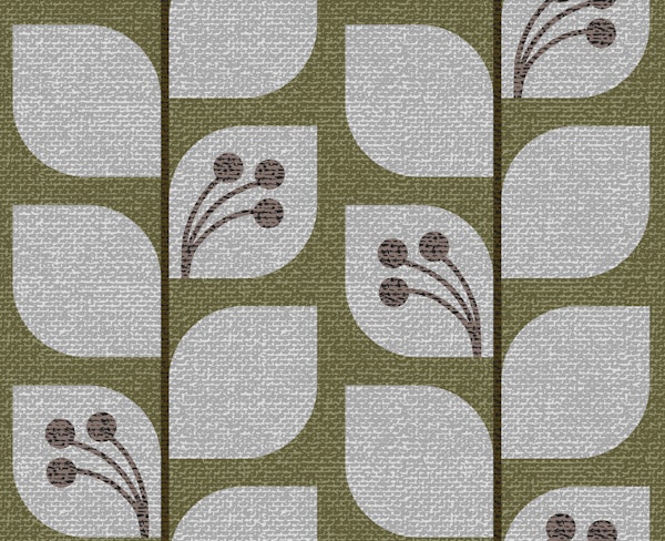 scandi climbing leaves tapestry