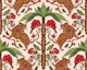 Tigers - Asian Inspired - Brown Red & Green