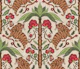 Tigers - Asian Inspired - Brown Red & Green