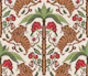 Tigers - Asian Inspired - Brown Red & Green