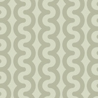 Bold wavy stripes sage ταπετσαρία