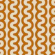 Bold wavy stripes caramel brown