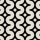 Wavy starry stripes black and white