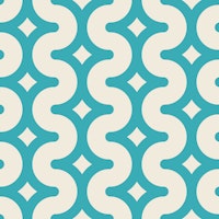 Wavy starry stripes light blue wallpaper