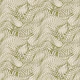 Vibrant Abstract Olive Waves Optic Illusion