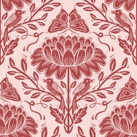 Vintage Floral Reverie wallpaper