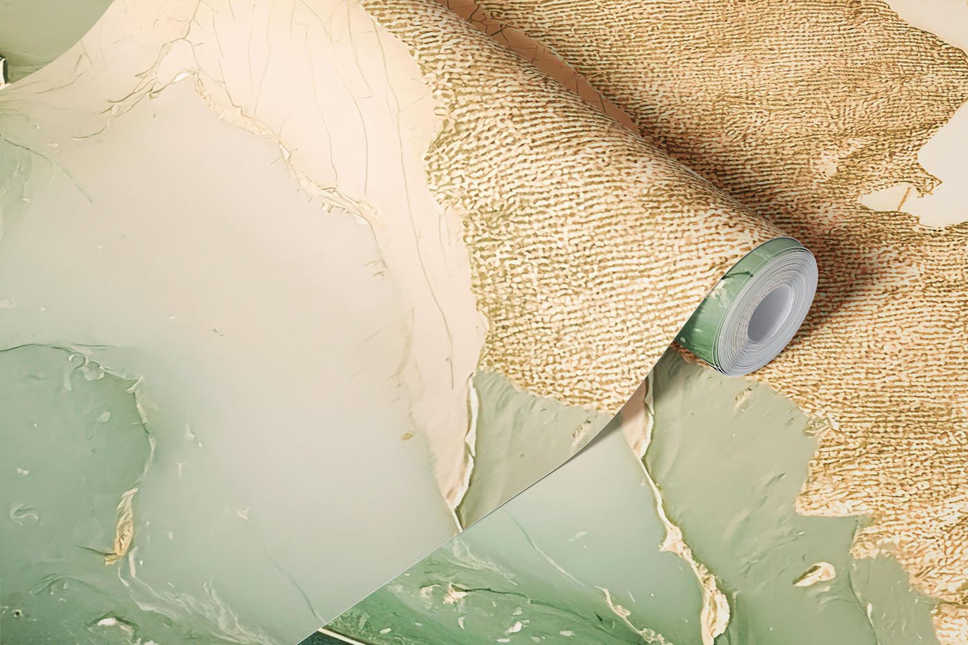 Dreamy Mineral Layers wallpaper roll