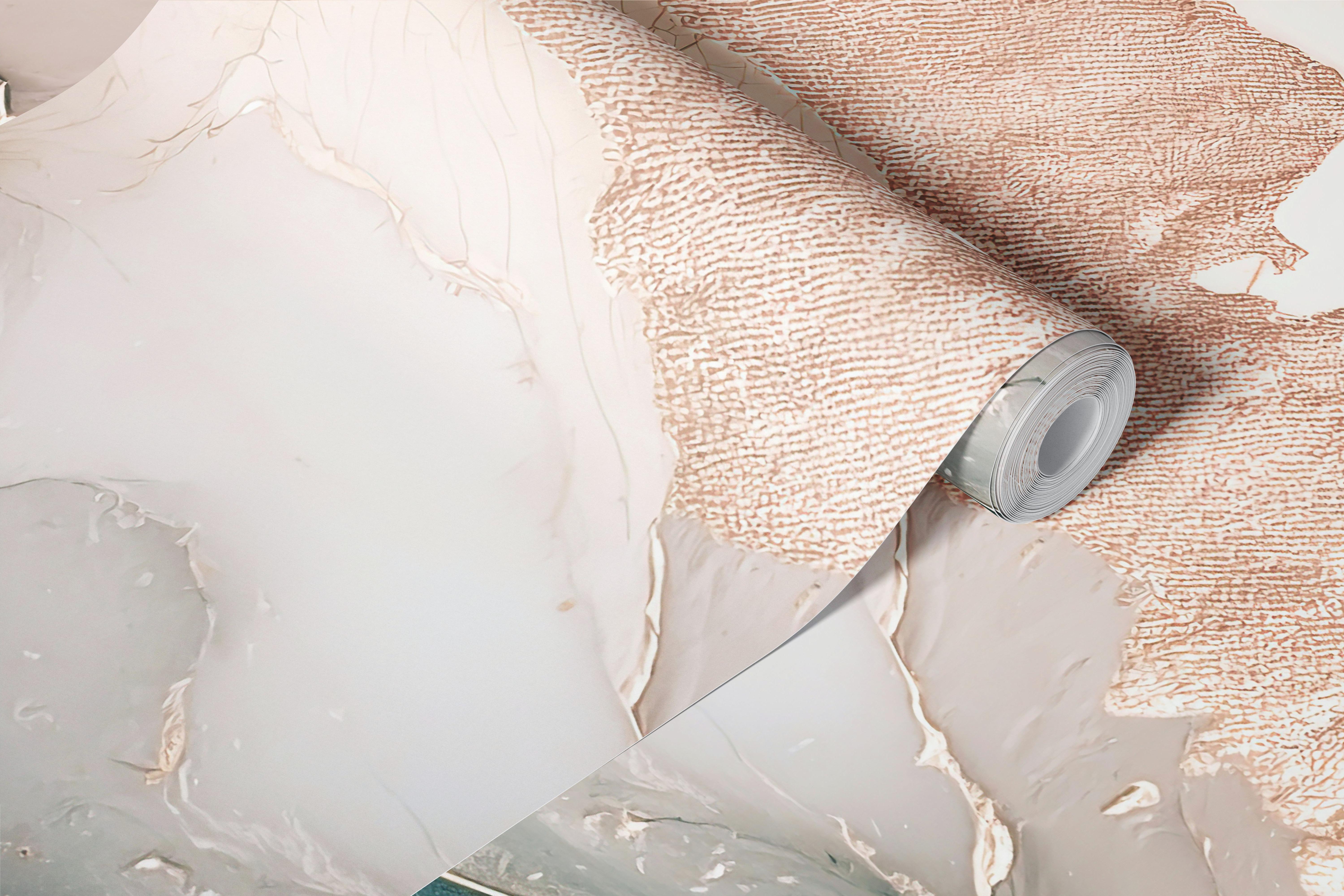 Serene Marble Flow-tapet i et rum