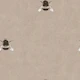 Buzzing Bumblebees on Mocca Brown Foliage