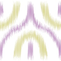 Ikat arches in yellow and pink ταπετσαρία