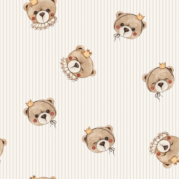 Royal Teddy Bears - stripes
