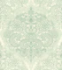 Victorian Art Nouveau Doodle in Soft Sage