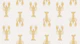 Fun Retro Lobster Print - Butter Yellow