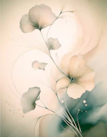 Soft Whispering Petals carta da parati