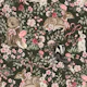 Pink Forest Animals - dark big