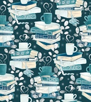 Luminous Library tapeta