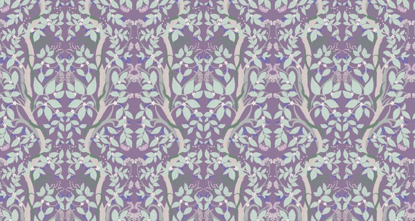 Blackberries in Purple