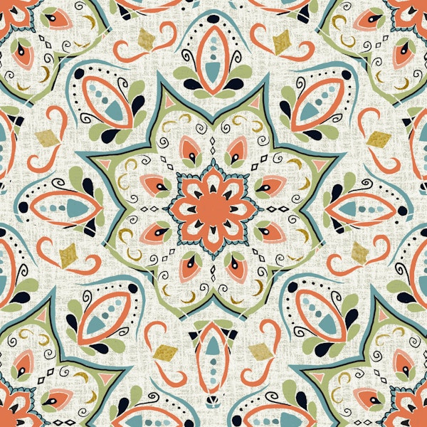 Intricate Floral Mandala