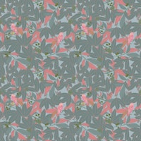 Magnolia Leaves In Grey wallpaper