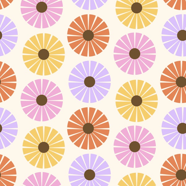 Paper Flowers Pattern
