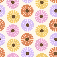 Paper Flowers Mural papel de parede