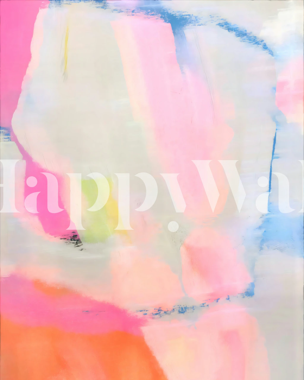 Colorful Phase Shift wallpaper in a modern room