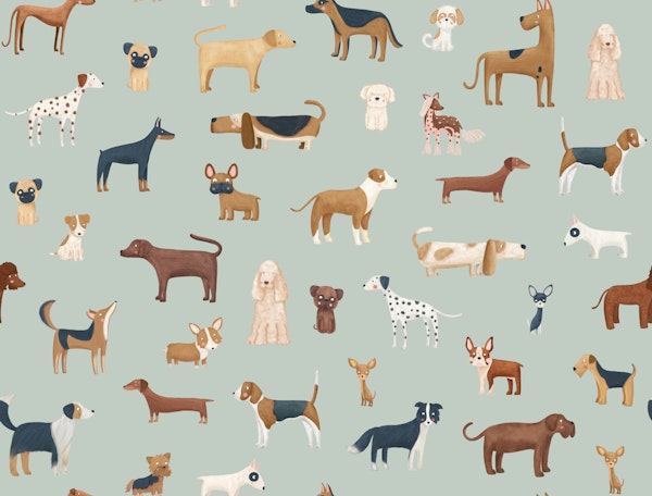 Charming Dogs Galore Jumbo Scale