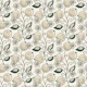 Cranberries and cherry blossoms drawing green