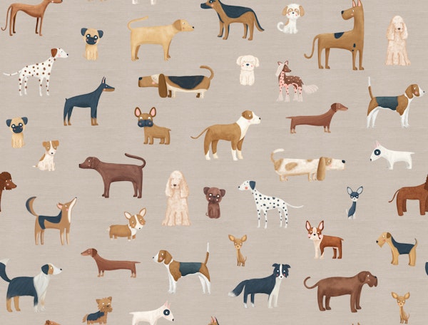 Dog Delight Jumbo scale Textured background