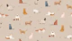 Purrfect Cat Display in beige