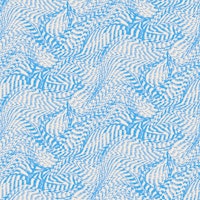 Vibrant Abstract Skyblue Waves Optic Illusion tapete