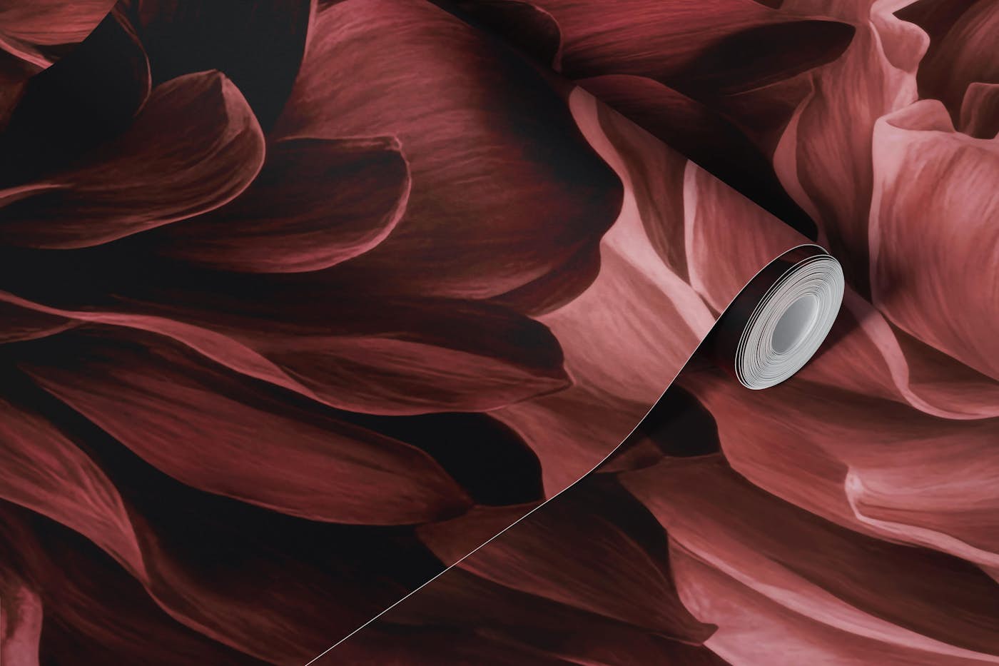 Warm Whispers Of Floral Autumn Elegance wallpaper roll