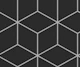 Simple Hexagon Cubes - Black