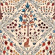 Fox and Lemon Garden - Crimson & Teal - S